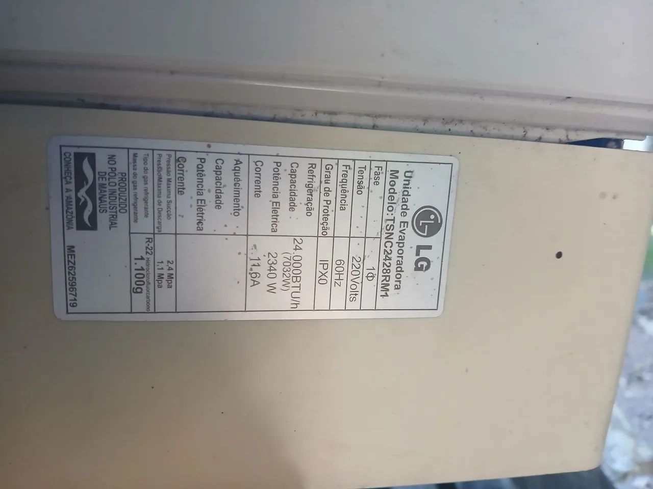 Ar condicionado split lg 24k - Foto 4