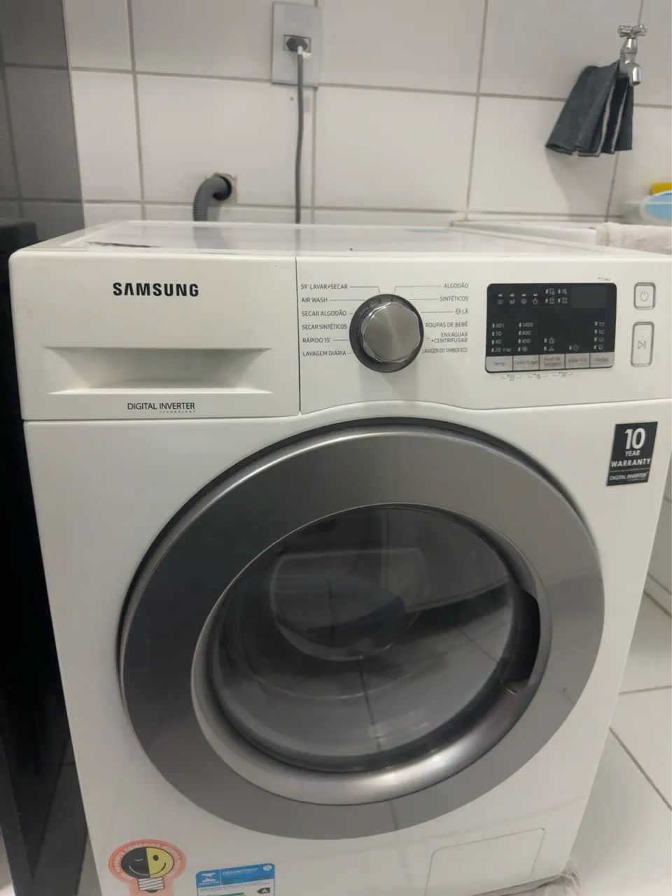 Máquina lava e seca
