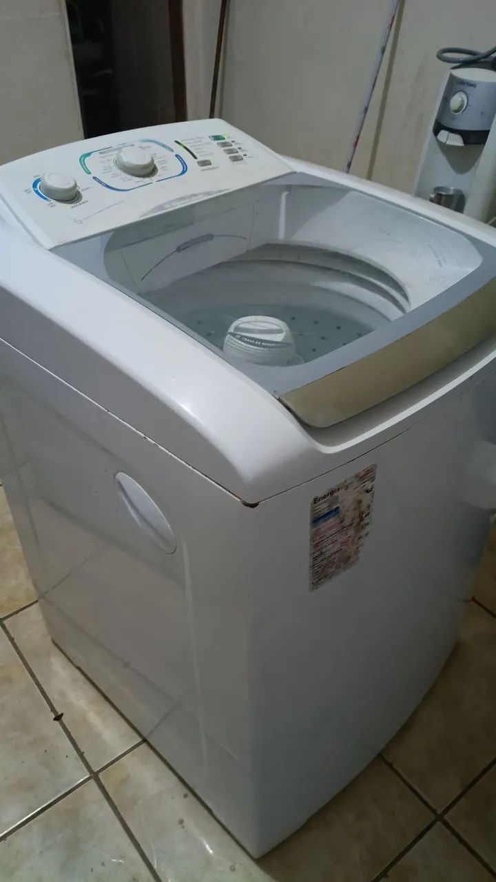 máquina de lavar eletrolux 15 kgs aceito cartão dependendo entrego 