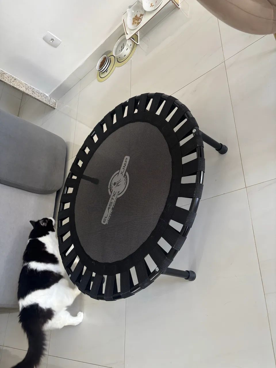 Cama elástica nova