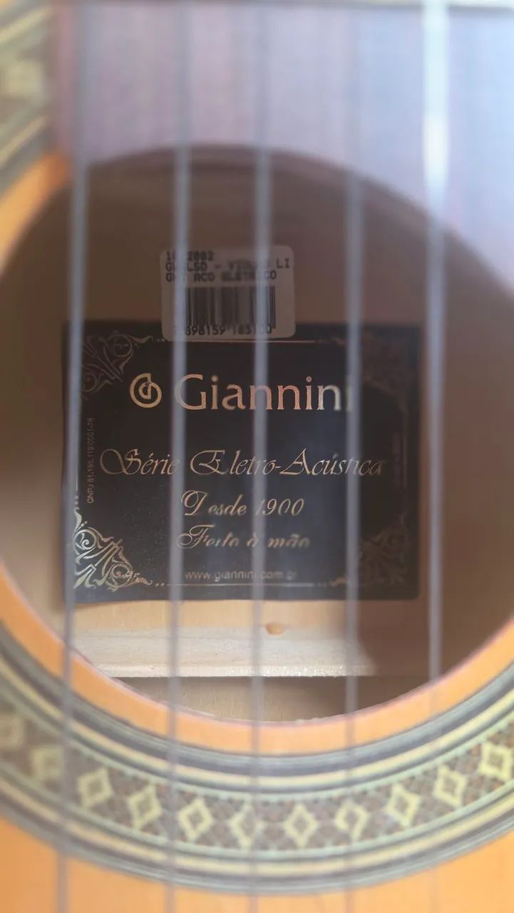 Violão Giannini Série eletro-acústica  - Foto 4