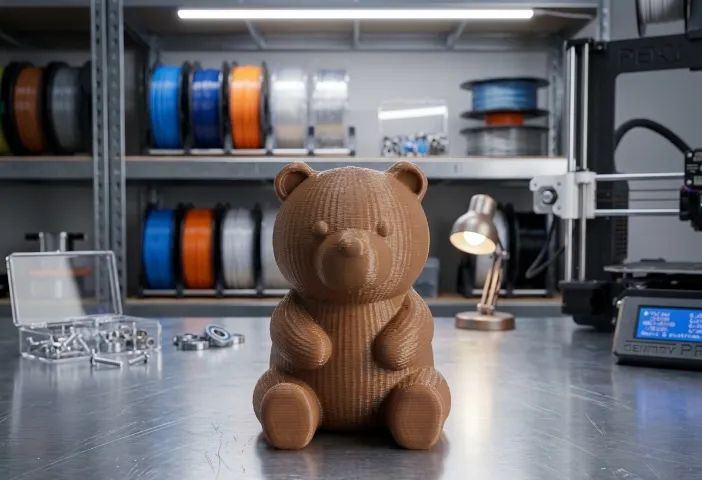 Boneco Urso em 3D - Presente Criativo e Decorativo - Foto 3