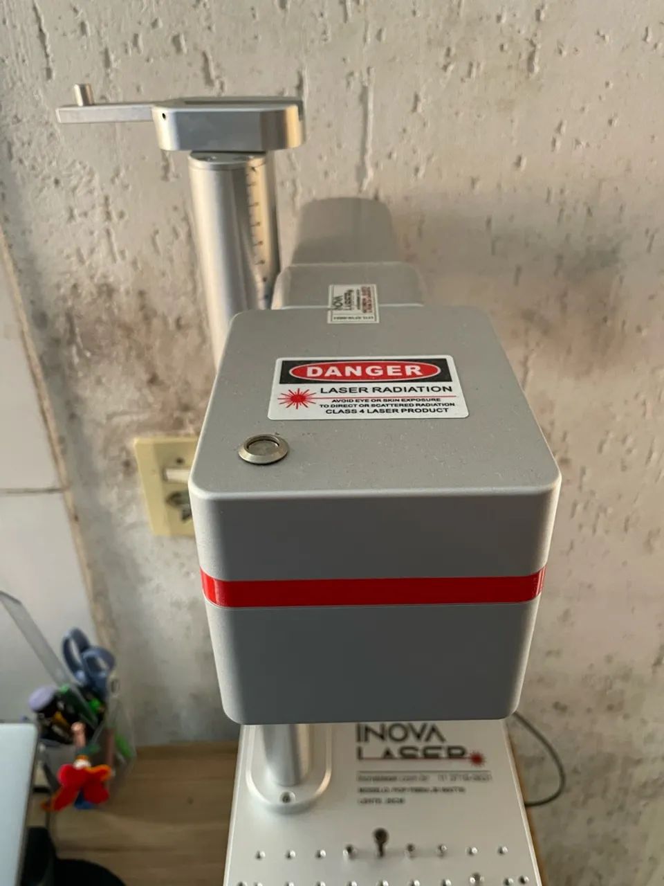 Máquina a laser fiber gravação 20W - Foto 3