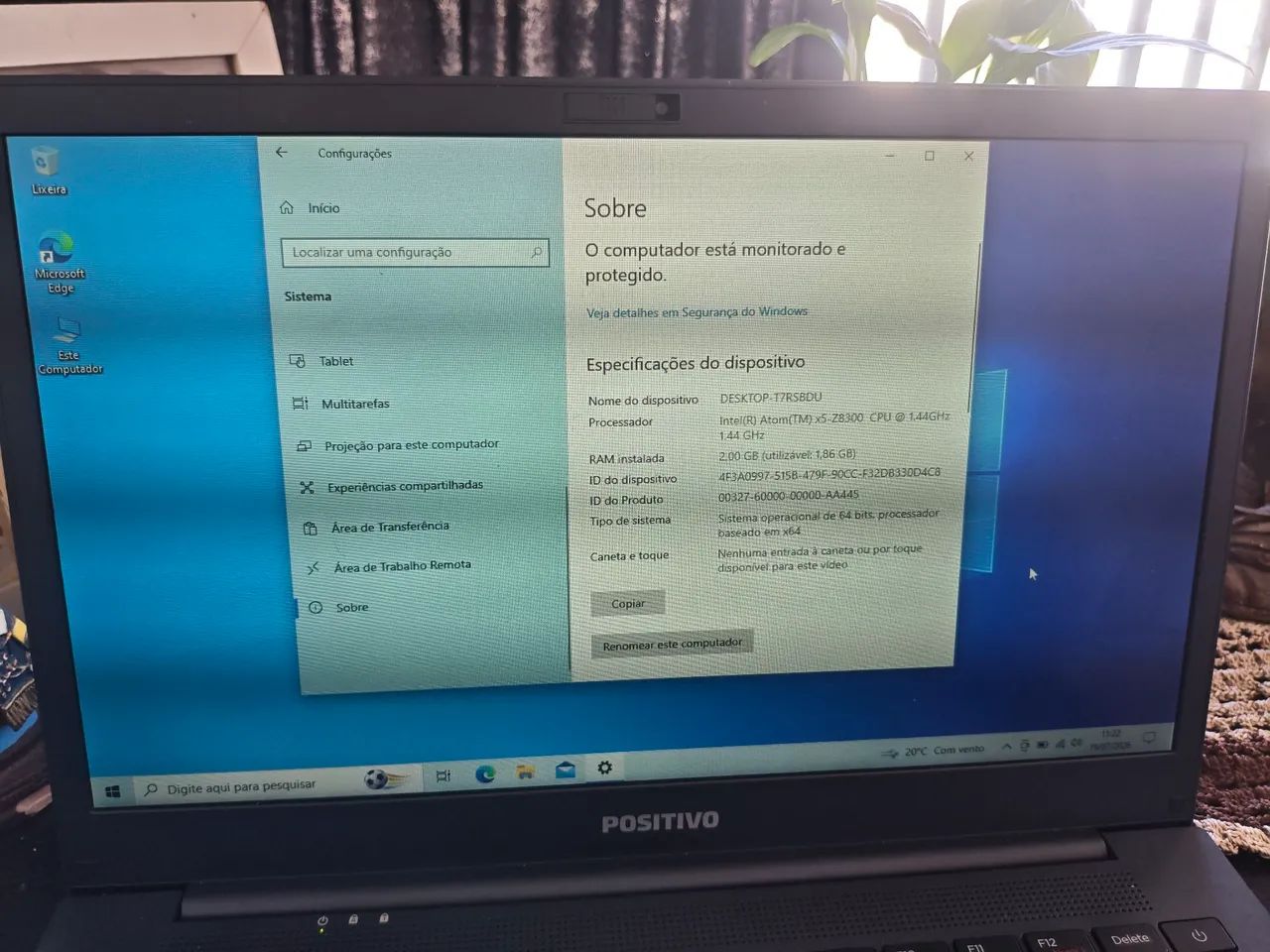 Vendo notebook Positivo Motion Q232b - Foto 3
