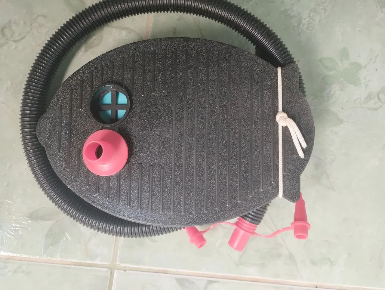 Bomba para inflar colchão, piscina, brinquedo 