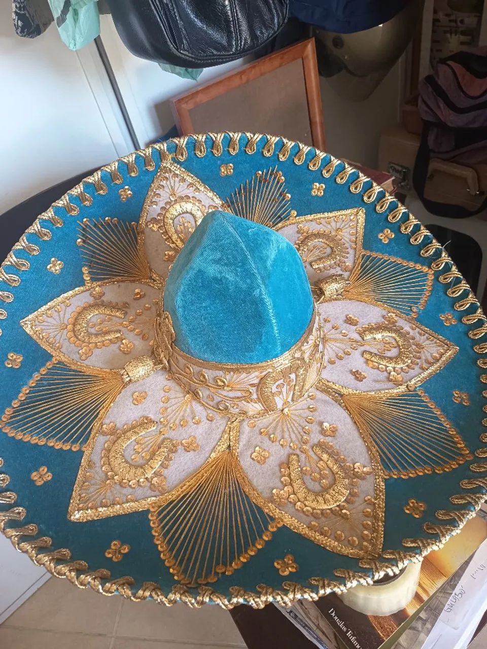 CHAPÉU MEXICANO ORIGINAL ÓTIMO PREÇO  - Foto 3