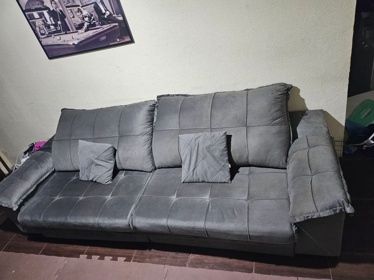 Sofá Semi novo 5/6 lugares - Foto 2