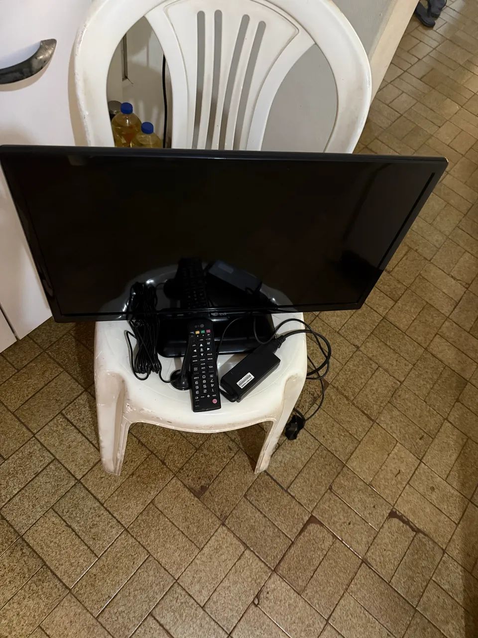 Tv completo antena e controle  - Foto 4