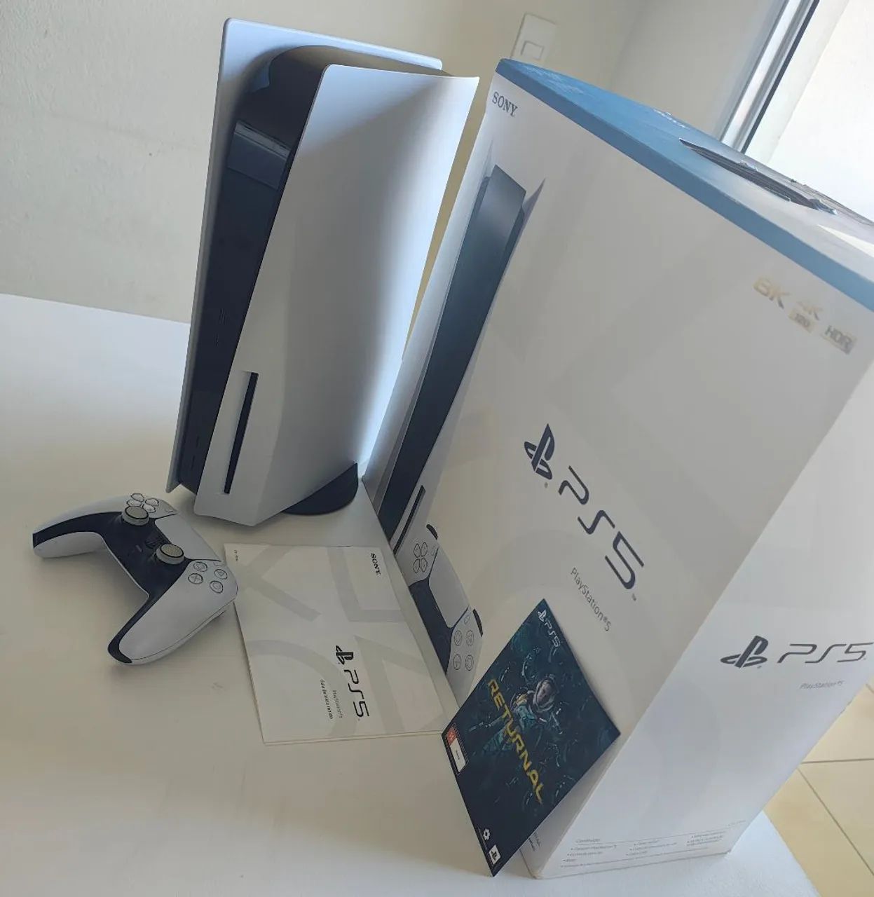 PS5 FAT 1TB COM LEITOR DE DISCO NA CAIXA! - Foto 2