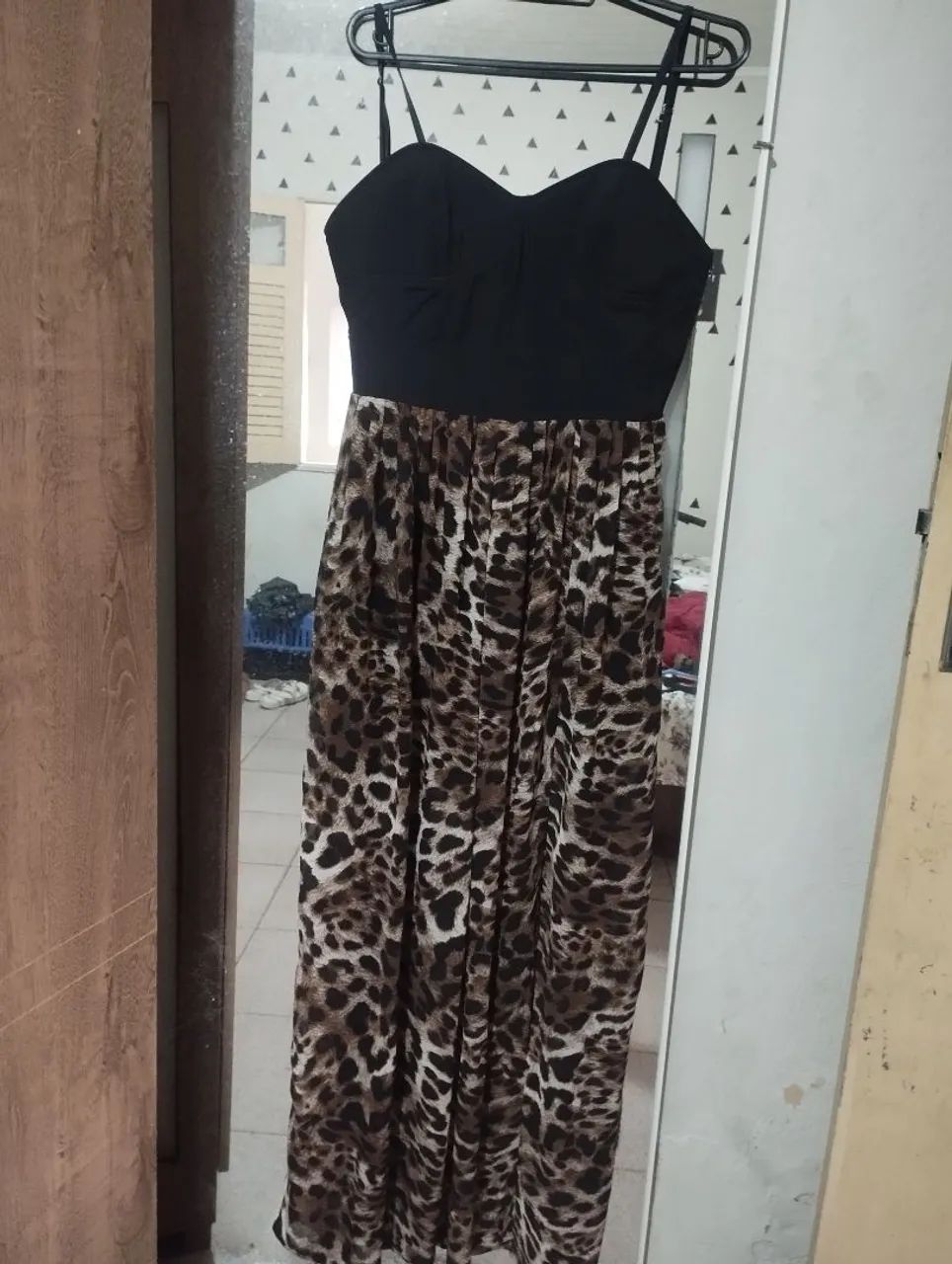 Vestido onça 