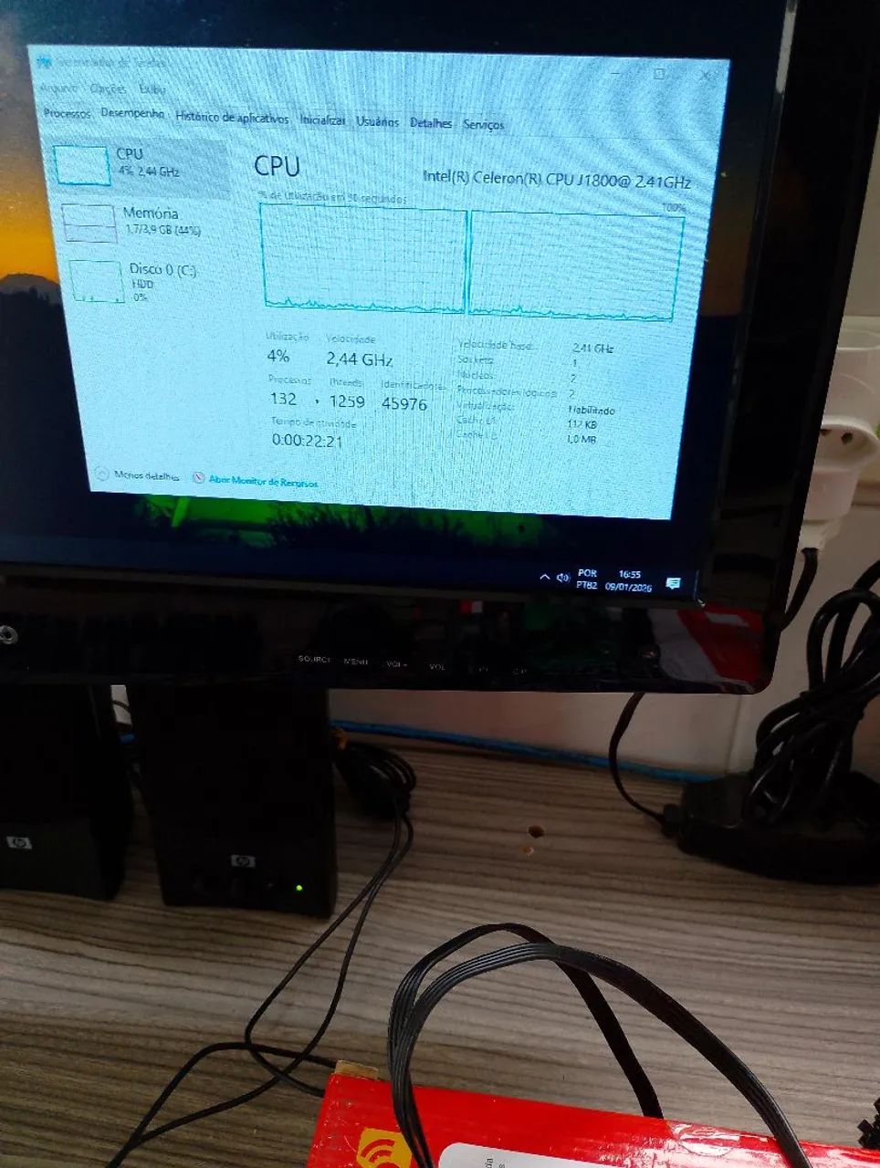 Kit intel PCWARE - J1800 - DDR3  - Foto 4