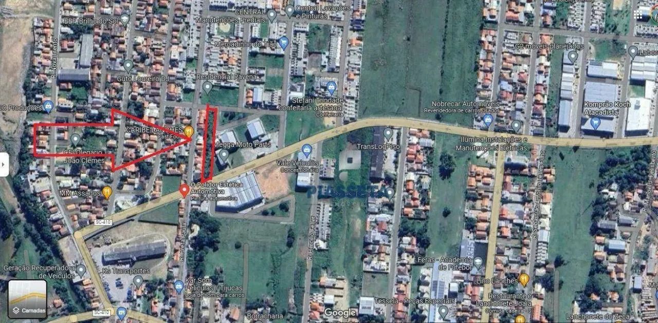 Terreno com 3 frentes e 1 esquina, sendo ideal para comércio ou indústria - Foto 3