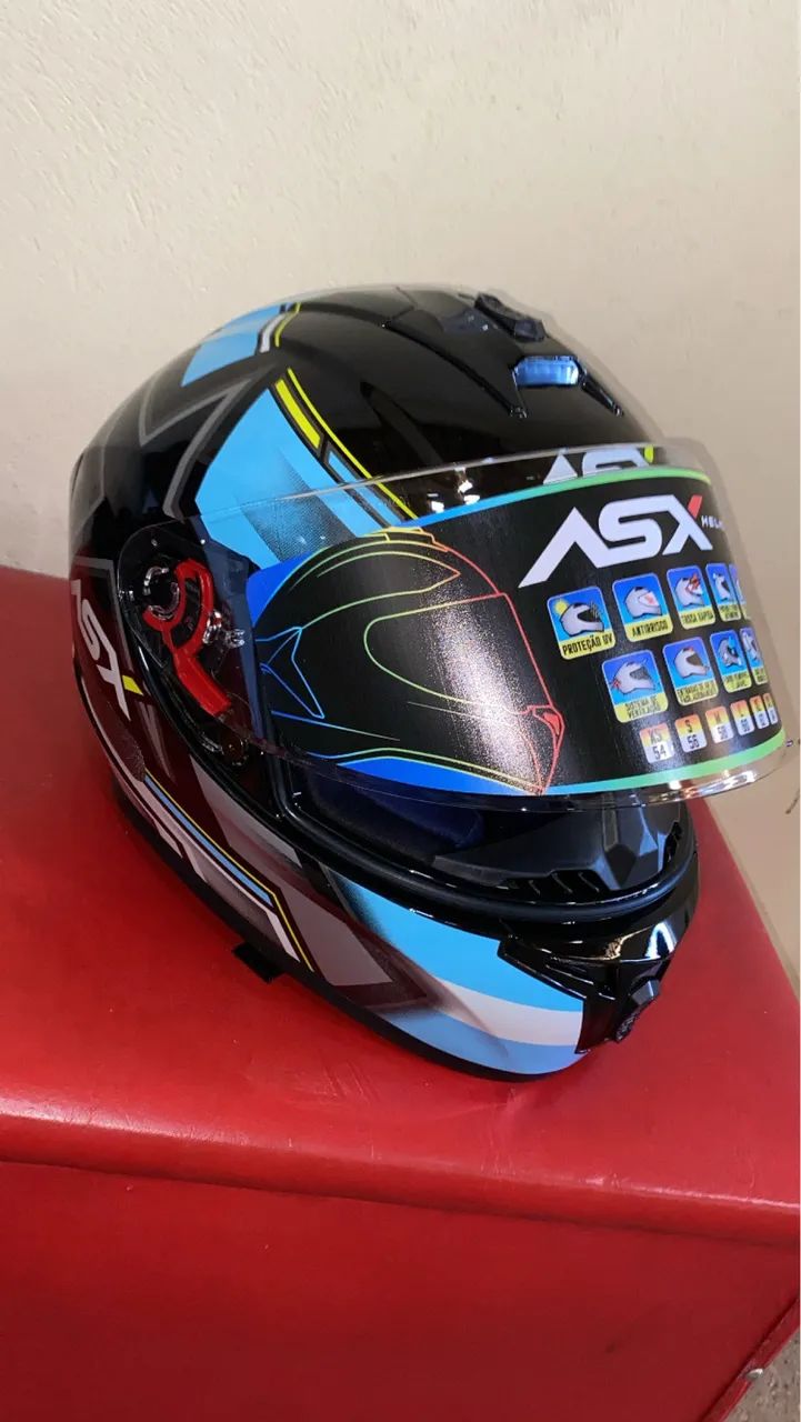 Capacete nunca usado novo ASX 59/60 - Foto 2