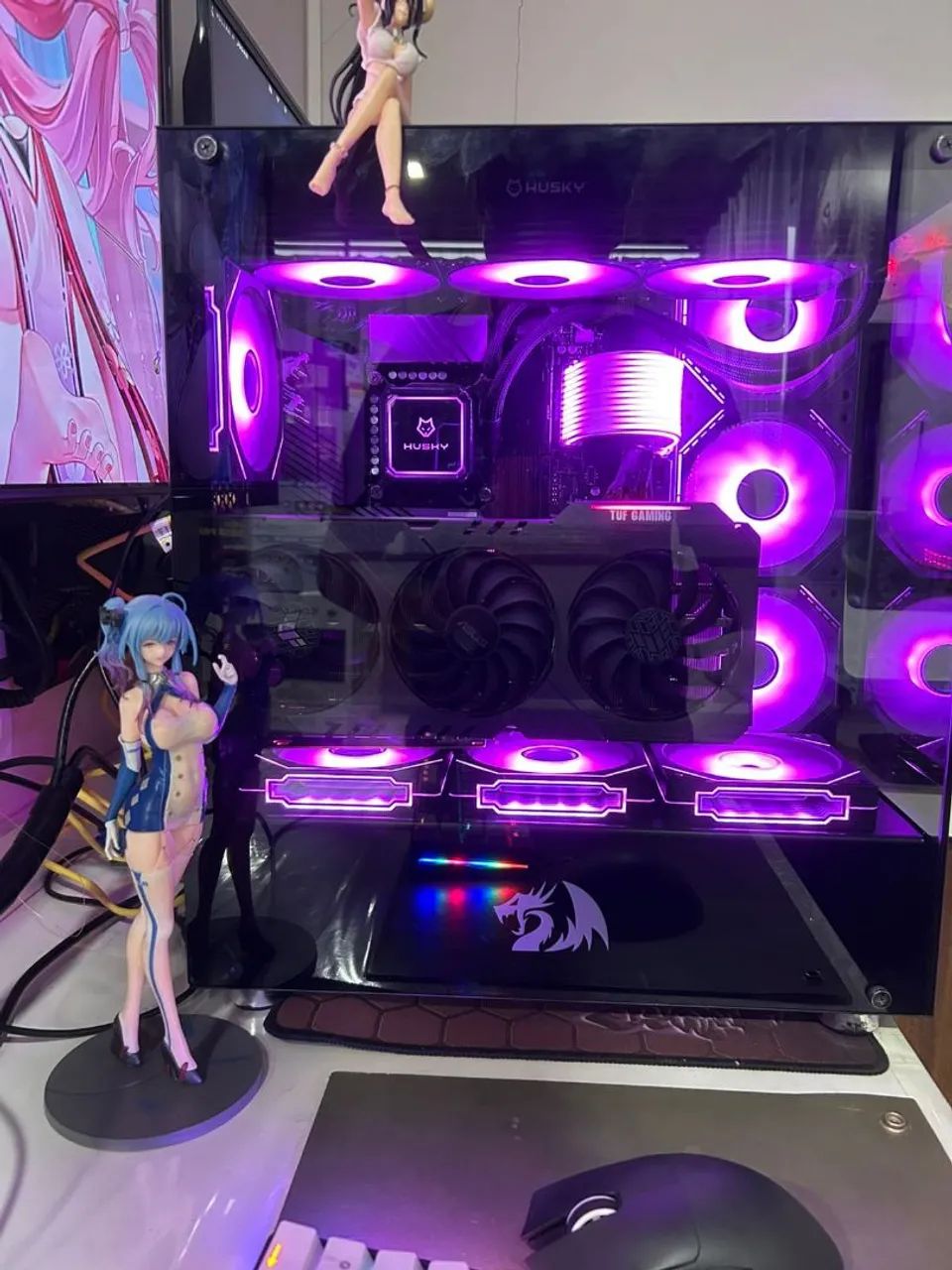 Pc gamer branco Intel forte 
