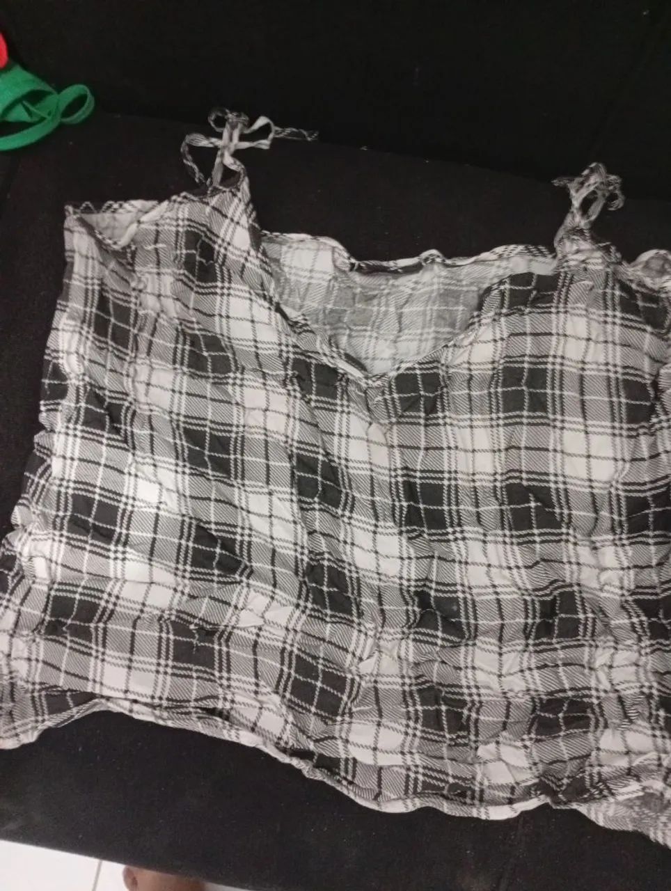 blusa xadrez linda