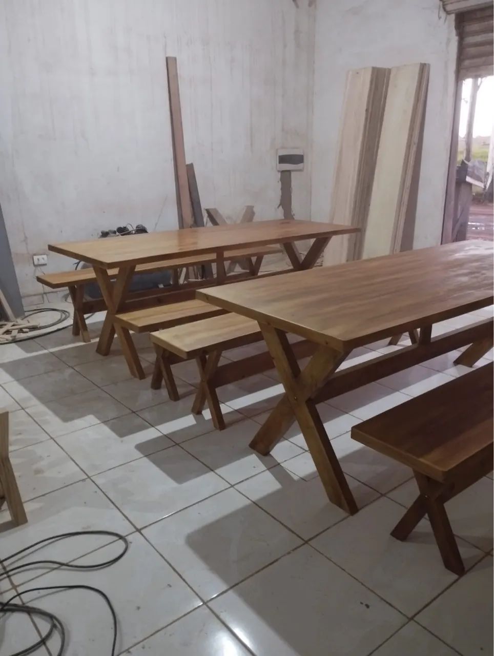 Mesa Naval+2 bancos  - Foto 3