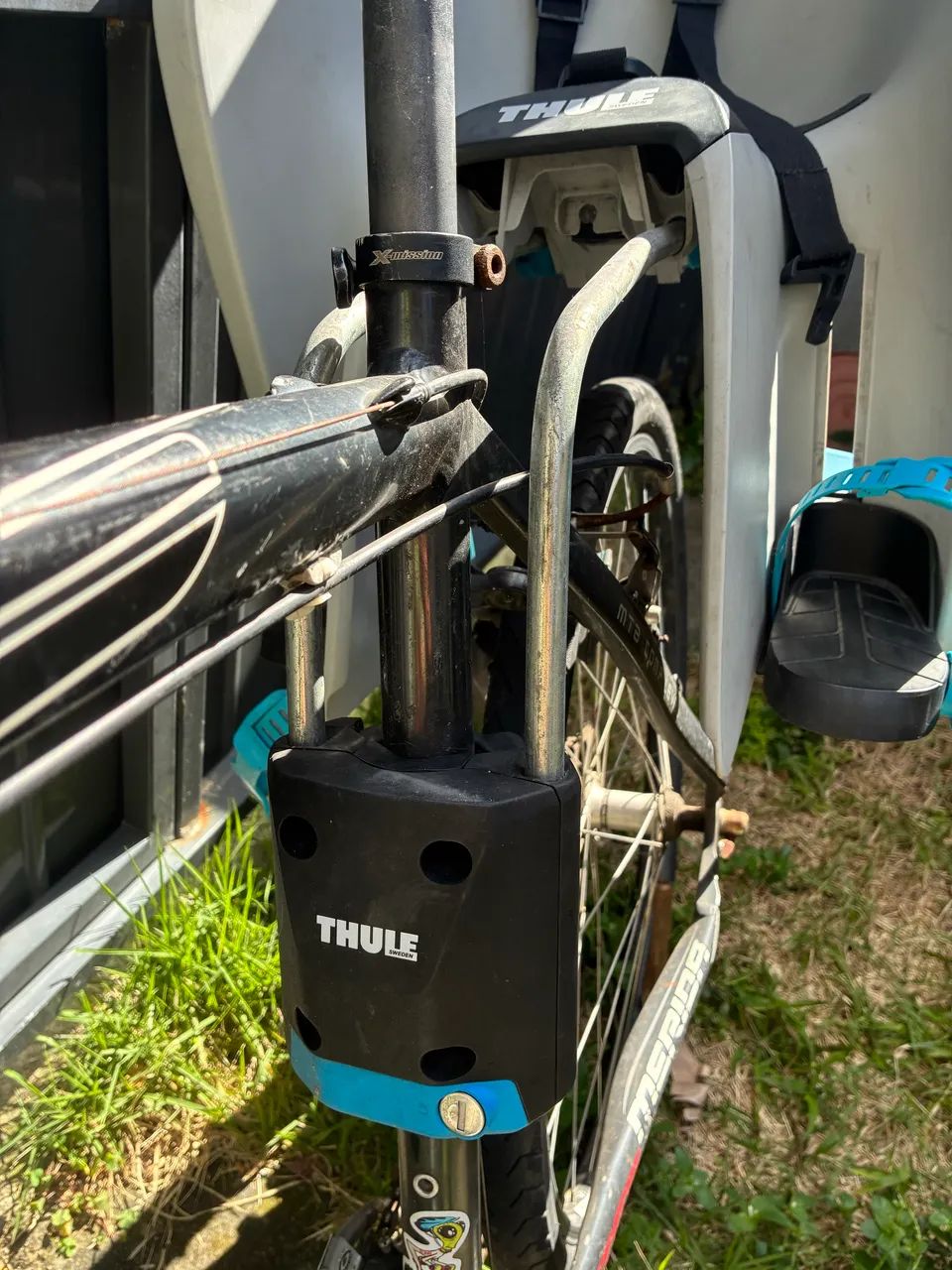 Cadeirinha de criança bike Thule - Foto 3