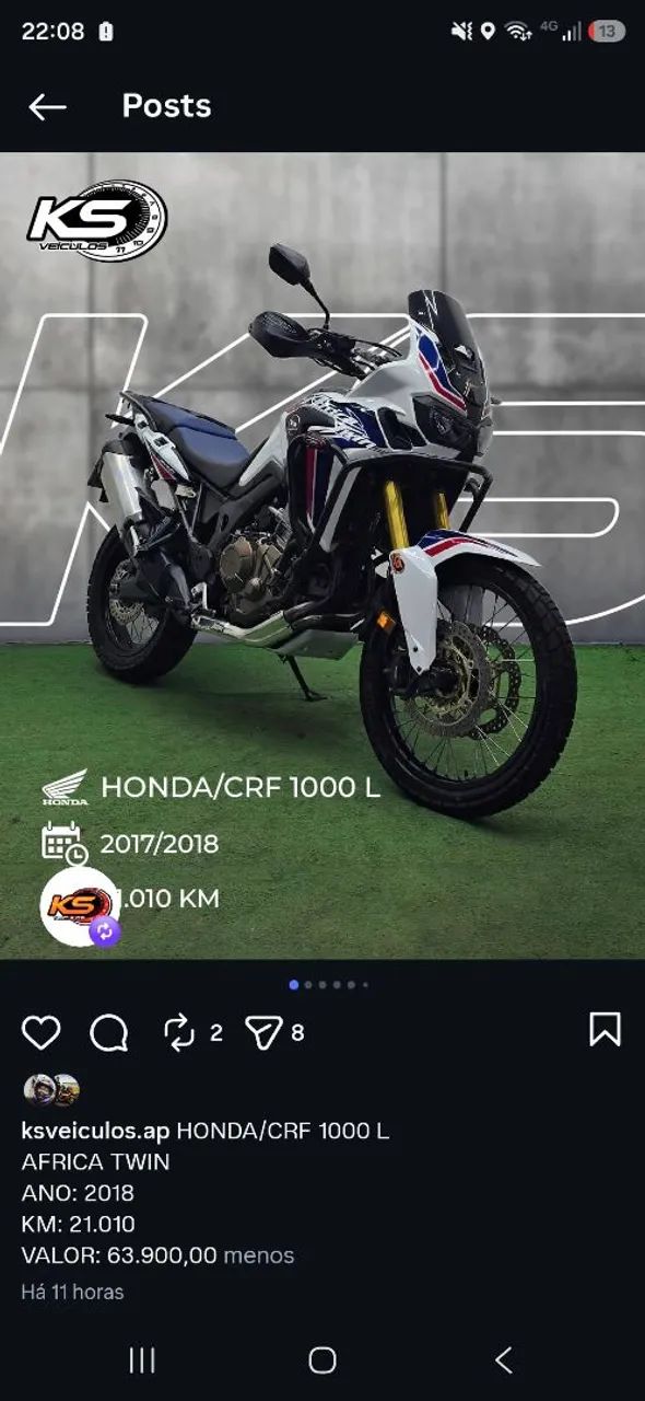 Africa twin 1000 