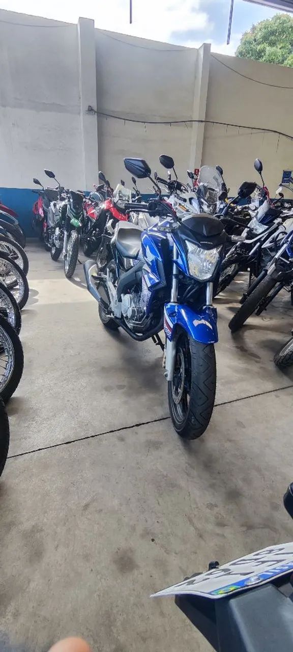 HONDA TWISTER 250 AZUL 2022 Shalon veículos Cariacica  - Foto 9