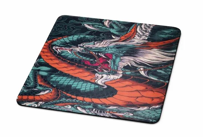 Mouse pad para jogos Dragão japonês IMPORTADO - Foto 4