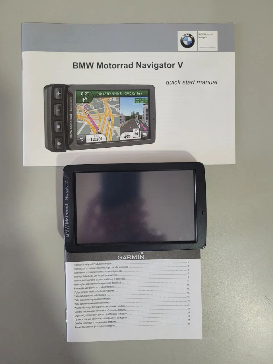 GPS GARMIM NAVIGATOR V