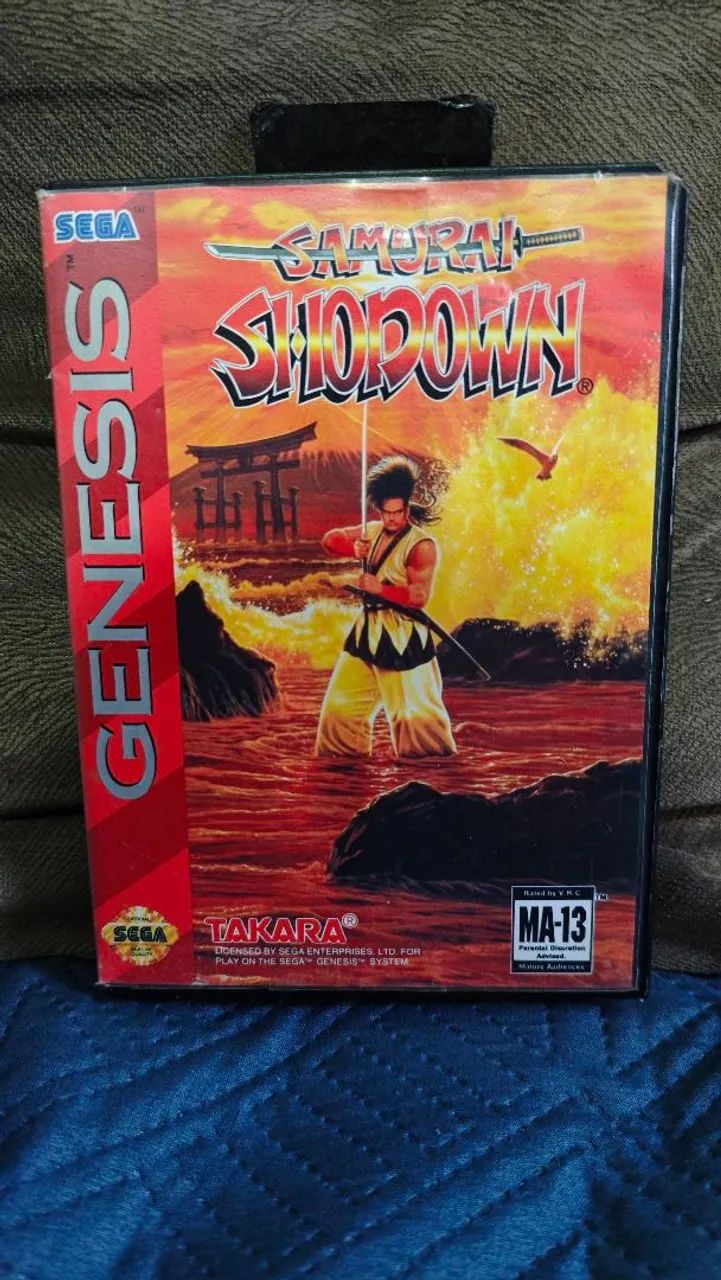 Samurai Shodown mega drive/genesis cib