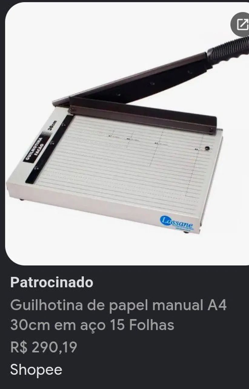 Guilhotina de papel