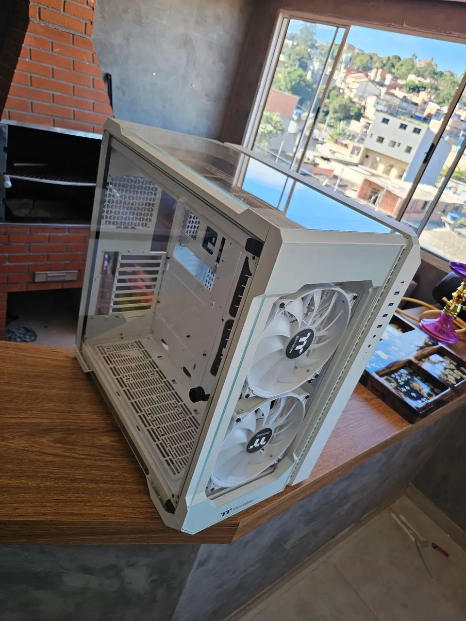 Gabinete thermaltake view 51 snow - Foto 2