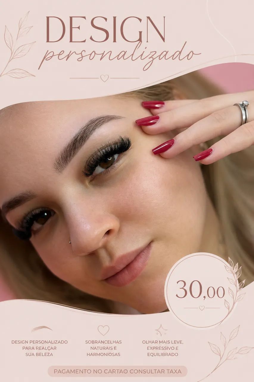 Design de sobrancelhas / água Branca  - Foto 4