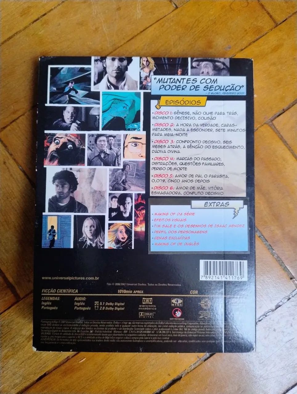 Box DVD Serie "Heroes" - 6 DVDs - Primeira Temporada  - Foto 5