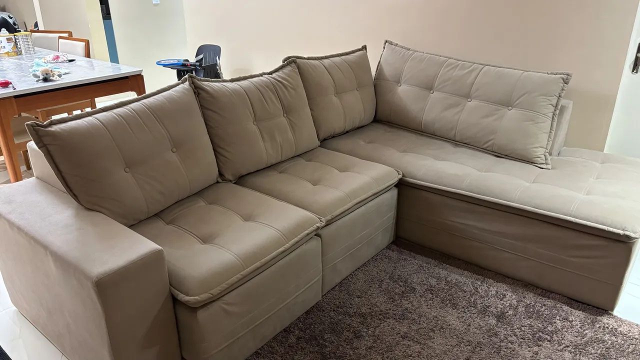 Sofa retratil chaise - Foto 2