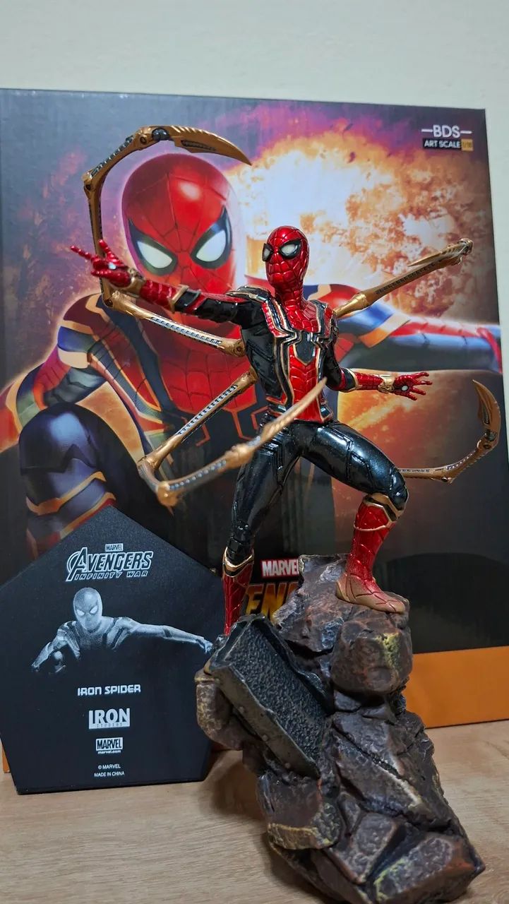 Iron Spider Iron Studios Estátua Figure - Foto 4