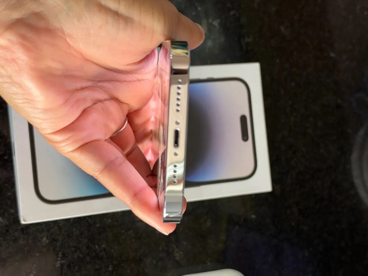 iPhone 14 Pro Max branco 128 gb - Foto 4