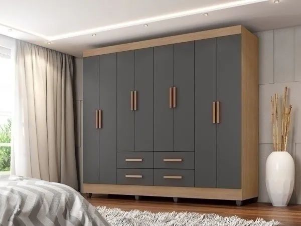 Guarda roupa 8P - Branco 