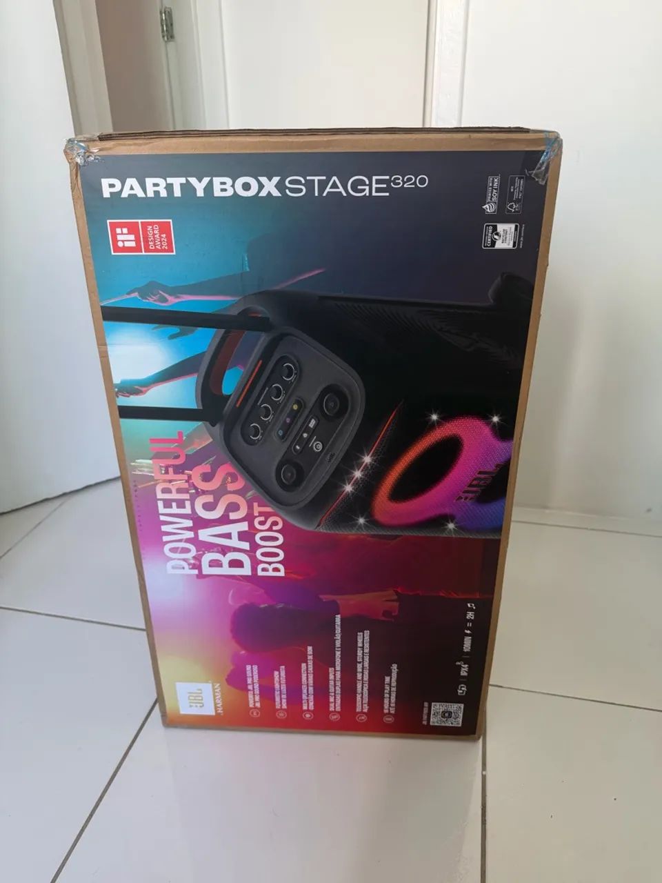 JBL PartyBox Stage 320 Original - Nova na Caixa com NF - Foto 2