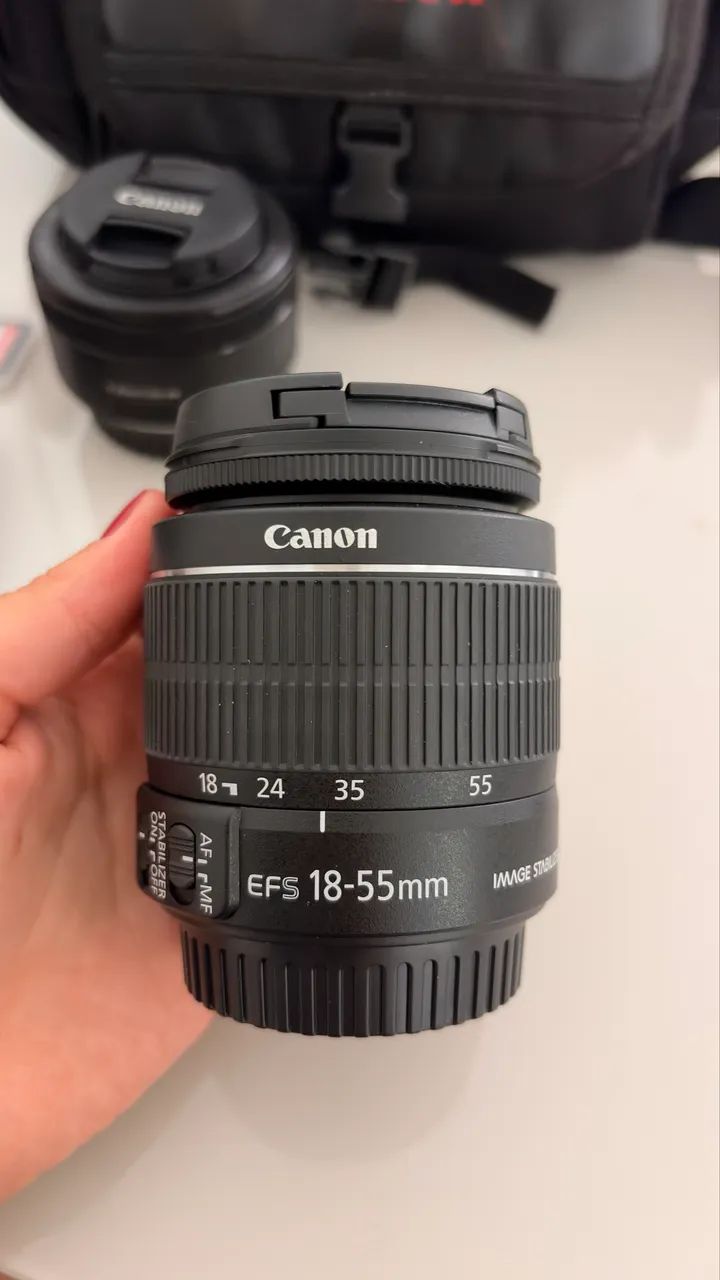 Câmera cânon rebel t7 - Foto 5