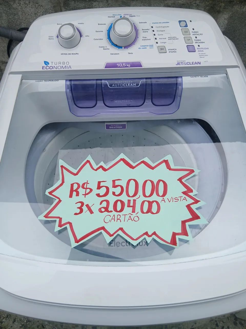 Maquina eletrolux 10.5 - Foto 3