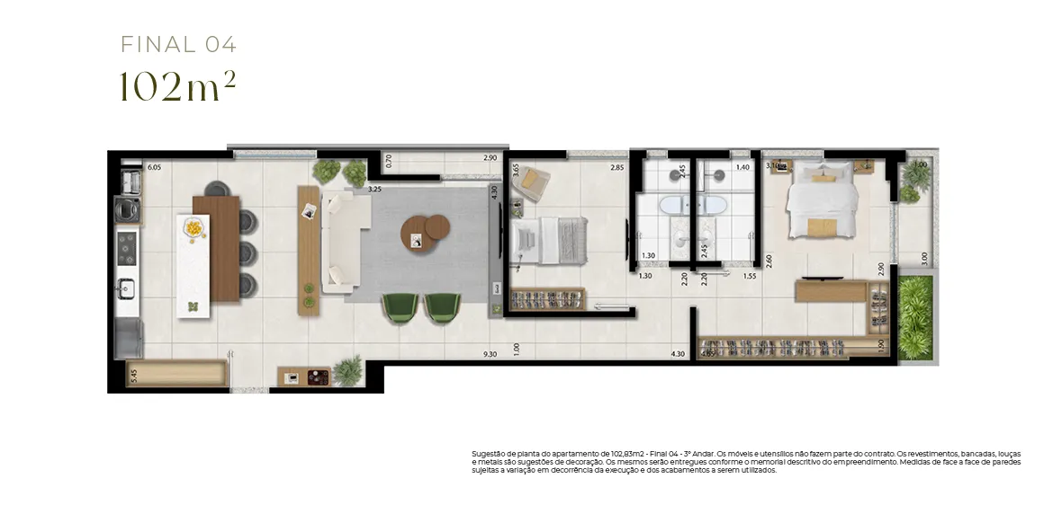 PLANTA 94m²