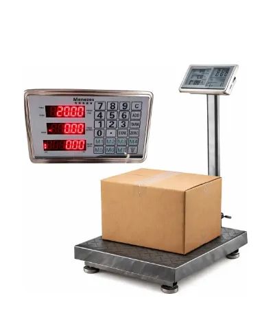 Balança De Plataforma 150kg Led Eletrônica  Digital