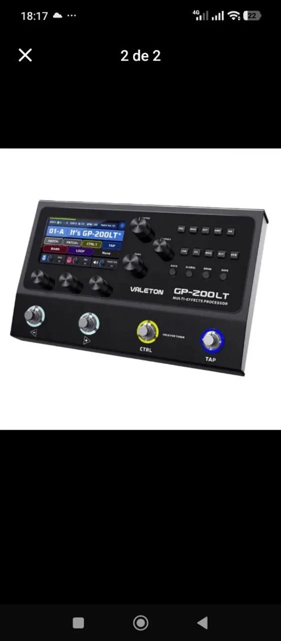 Pedaleira GP 200 LT - Foto 3