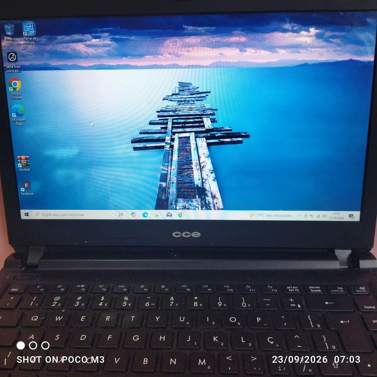 Notebook CCE Win (VENDO OU TROCO)