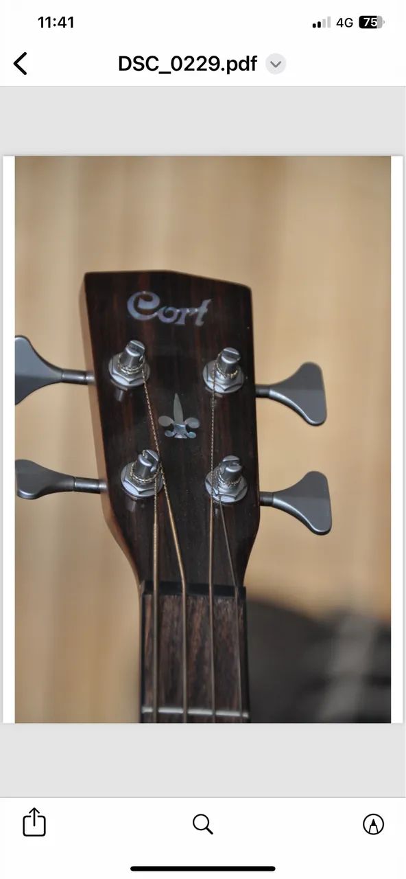 Baixo Acústico Cort - Foto 3