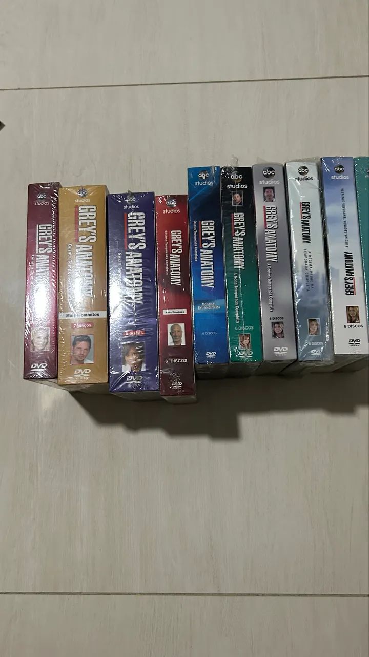 DVDS Greys Anatomy Temporadas 4-13