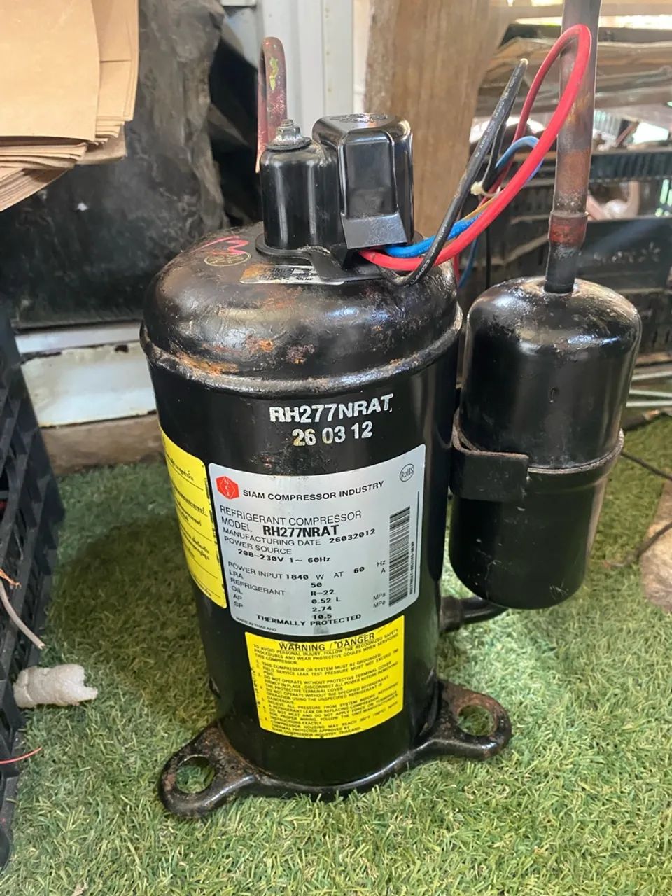 Compressor split 18.000 Btus r22 