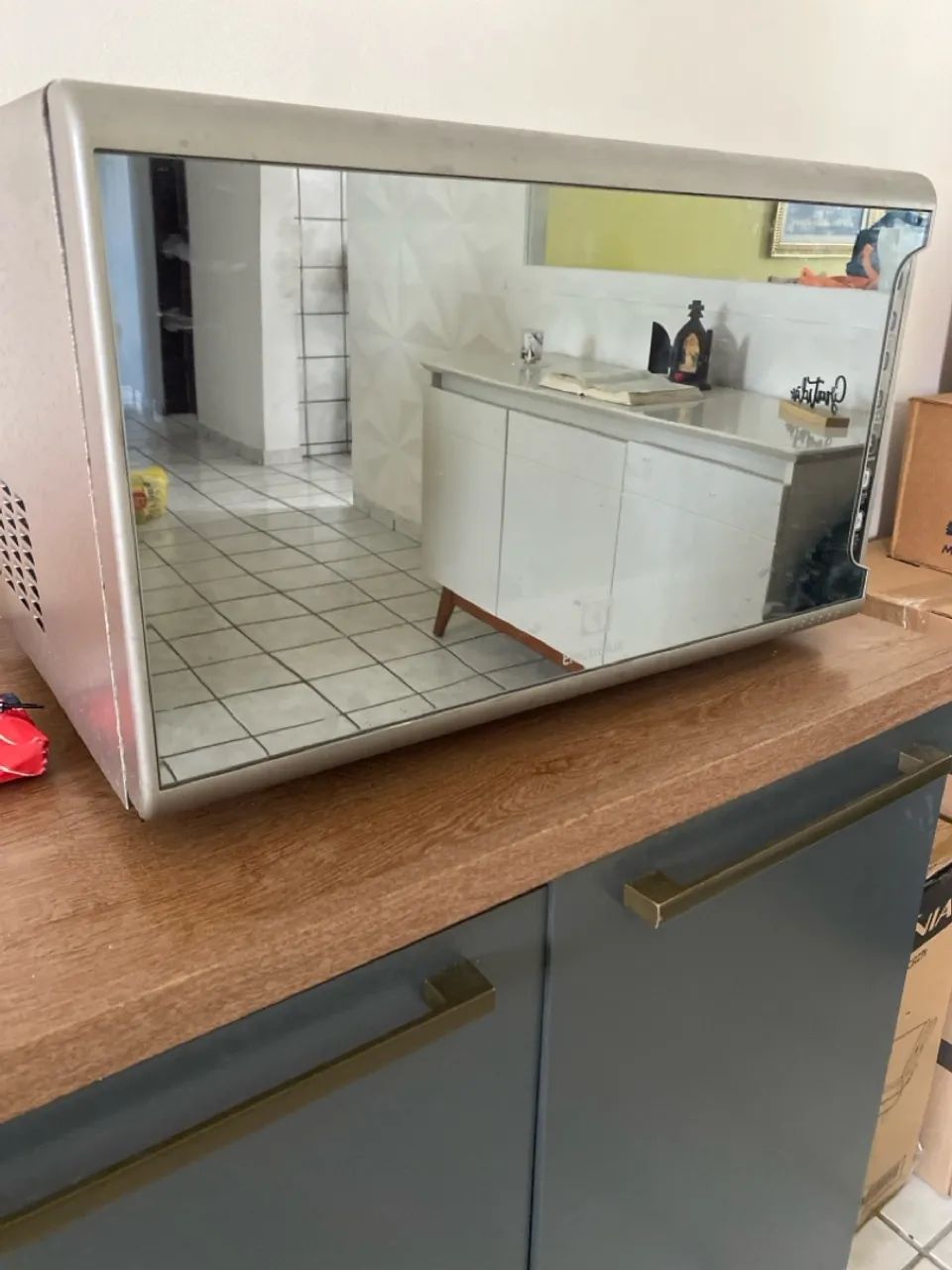 Microondas Electrolux inox