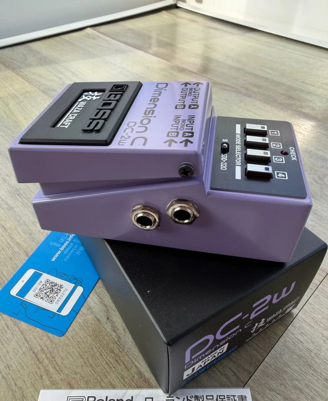 Boss Dimension C Waza Kraft DC-2W (Made in Japan) Pedal Chorus