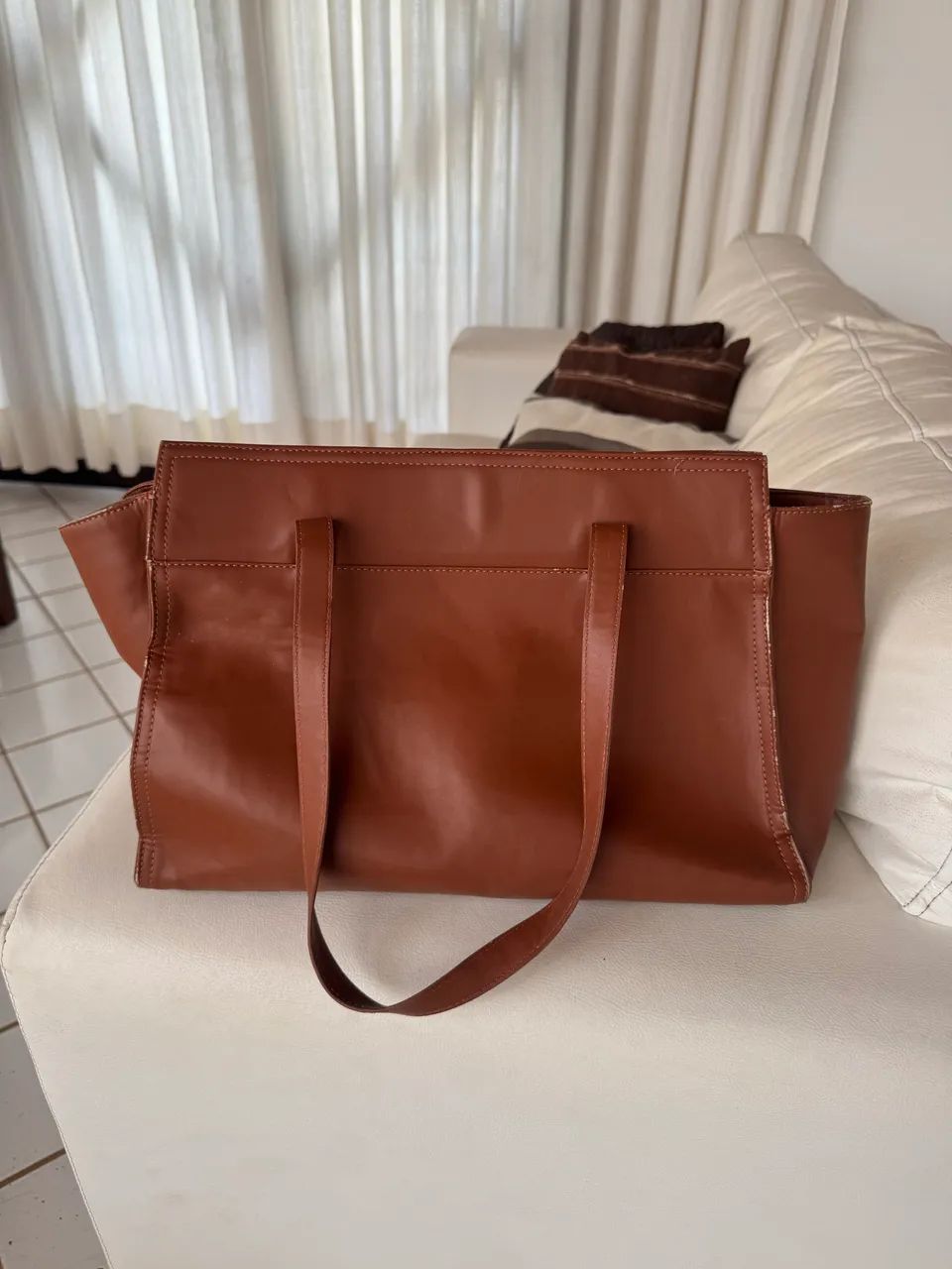 Bolsa Caporte marrom - Foto 3