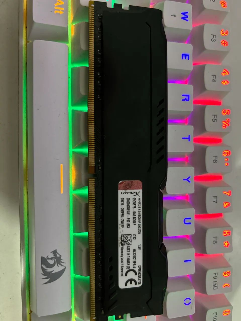 Memória ram ddr4 4gb
