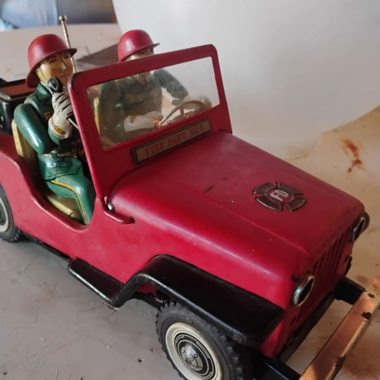 Jeep antigo de ferro, Nomura fire Commander, de 1950 - Foto 4