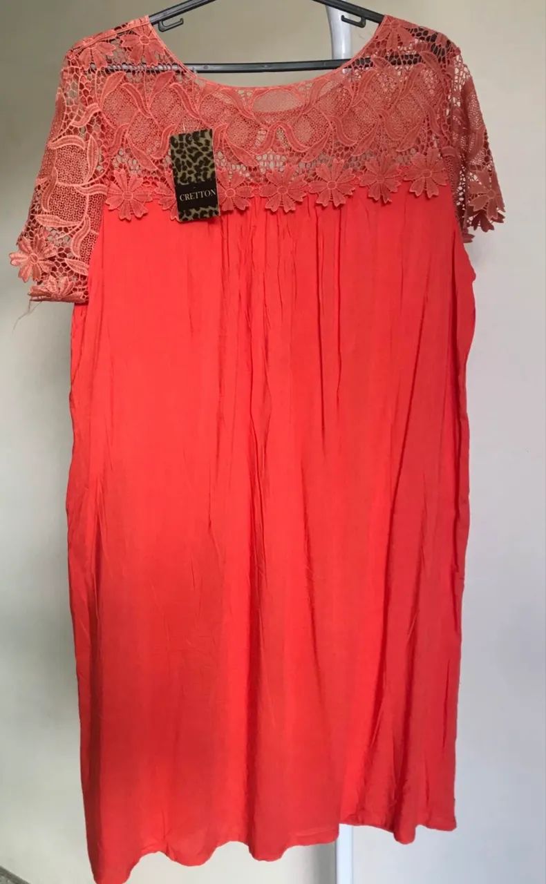 Vestido de viscose